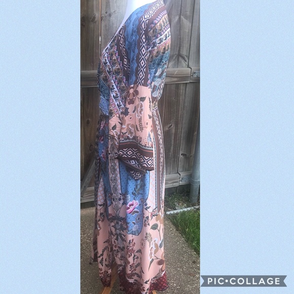 ᕼ/ᑭ 5/30!! gorgeoυѕ вoнo ѕтyle ĸιмono - Picture 3 of 4